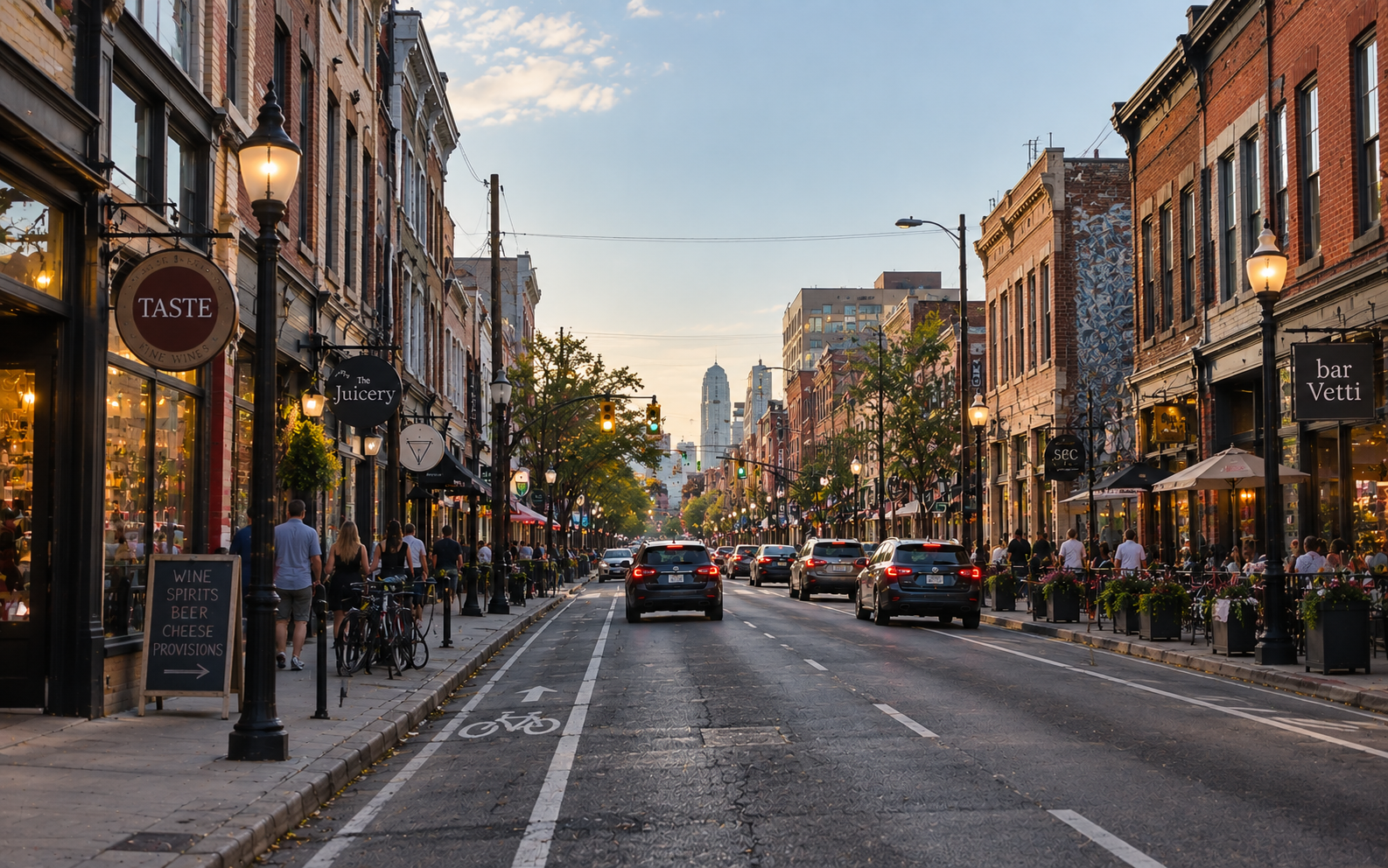 Downtown & Whiskey Row in NuLu / East Market