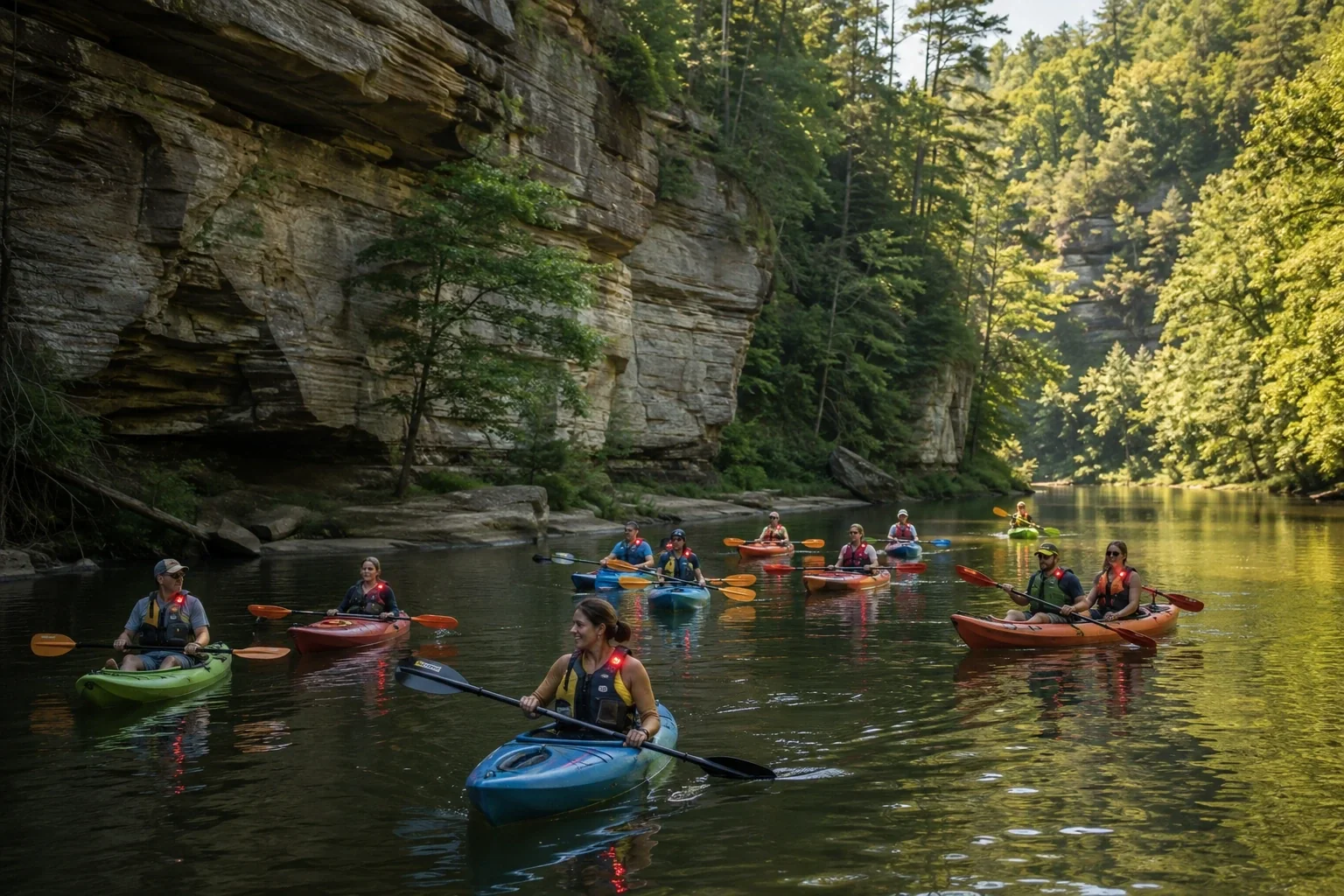 Kayaking