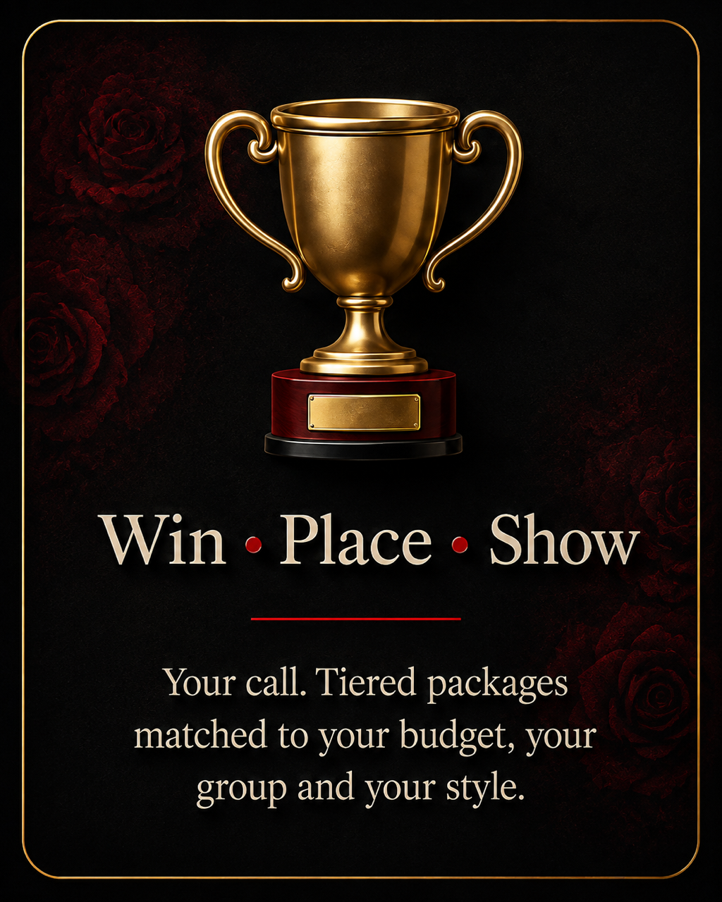 Win · Place · Show